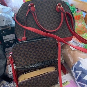 3pc. Monogram Purse/Crossbody/Wallet Set